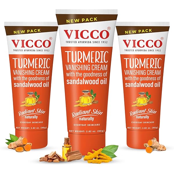 天然アーユルヴェーダ 「VICCO」ターメ リッククリーム 15g*3pcs 天然アーユルヴェーダ 「VICCO」ターメ リッククリーム 15g*3pcs